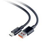 3MK Hyper Cable USB-A - USB-C 1.2m 5A Black - imagine 2