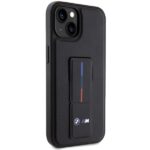 Case BMW BMHCP15S22GSLK iPhone 15 / 14 / 13 6.1" black hardcase Grip Hot Stamp - imagine 4