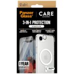 Protective set CARE by PanzerGlass Flagship 3-in-1 Case+Glass+Lens for iPhone 16e - imagine 5
