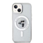 Karl Lagerfeld KLHMP15MHGKCNOT iPhone 15 Plus/ 14 Plus 6.7" transparent hardcase Karl&Choupette Glit - imagine 3