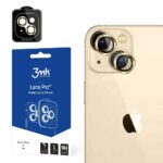3MK Lens Protection Pro iPhone 14 6,1" gold Camera lens protection with mounting frame 1szt.
