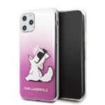 Karl Lagerfeld KLHCN58CFNRCPI iPhone 11 Pro hardcase pink Choupette Fun