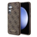Guess GUOHCSA55G4GFBR A55 A556 brown hardcase 4G Metal Gold Logo