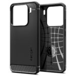 Spigen Rugged Armor Case for Xiaomi 15 Black - imagine 3