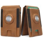 Portfel MajesticLine RFID z miejscem na   lokalizator brązowy - imagine 3