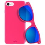 Puro Sunny Kit case iPhone 7/8 + glasses SE 2020/SE 2022 pink IPC747SUNNYKIT1PNK