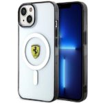 Ferrari FEHMP14MURKT iPhone 14 Plus / 15 Plus 6.7" transparent hardcase Outline Magsafe