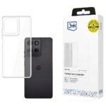 3MK Clear Case for Motorola Moto G75