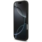 Guess Grained Big 4G & Classic Logo case for iPhone 17 black - imagine 5