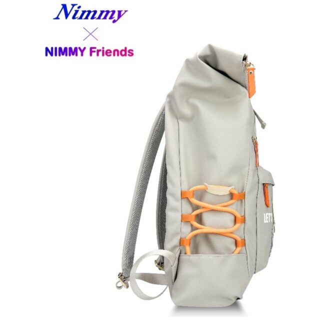Nimmy Cool&Cute 2.0 Bear laptop backpack grey - imagine 5
