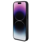 Case BMW BMHMP15L22PVTK iPhone 15 Pro 6.1" black hardcase Quilted Tricolor MagSafe - imagine 7