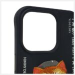Nimmy case iPhone 15 Pro 6.1"            black Glasses Cool Cat - imagine 3