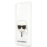 Karl Lagerfeld KLHCS21MKTR S21+ G996 hardcase Transparent Karl`s Head - imagine 6