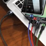 USAMS Braided cable U26 4in1 1.2m 2AFast Charge (2xlightning/microUSB/USB-C) SJ317USB01 (US-SJ317) - imagine 2