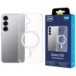 3MK EverClear MagCase for Samsung Galaxy S25