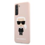 Karl Lagerfeld KLHCS21SSLFKPI S21 G991 hardcase pink Silicone Iconic - imagine 2