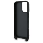Karl Lagerfeld KLHCP16SSAKCPBK iPhone 16 6.1" black hardcase Saffiano Karl&Choupette Metal Pi - imagine 5