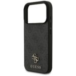 Guess 4G Small Classic Logo MagSafe case for iPhone 17 Pro black - imagine 6