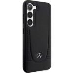 Mercedes MEHCS23MARMBK S23+ S916 Black Hardcase Leather Urban - imagine 4