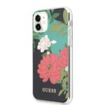 Guess GUHCN61IMLFL01 iPhone 11 6,1" / Xr black N°1 Flower Collection - imagine 2