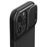 Spigen Optik Armor iPhone 15 Pro Max 6,7" MAG Magsafe black ACS06599 - imagine 8