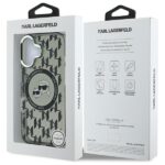 Karl Lagerfeld KLHMP16SHMCKMHK iPhone 16 6.1" black IML Monogram Karl&Choupette Head MagSafe - imagine 8