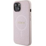 Guess GUHMP15MPSAHMCP iPhone 15 Plus / 14 Plus 6.7" pink hardcase Saffiano MagSafe - imagine 2