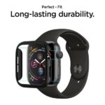 Spigen Thin Fit  Apple Watch 4/5/6/7/SE/SE 3  44/45mm  black 062CS24474 - imagine 4