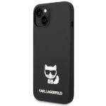 Karl Lagerfeld KLHCP14MSLCTBK iPhone 14 Plus / 15 Plus 6,7" hardcase black Silicone Choupette - imagine 2