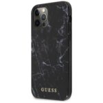 Guess GUHCP12LPCUMABK iPhone 12 Pro Max 6,7" black hardcase Marble - imagine 2
