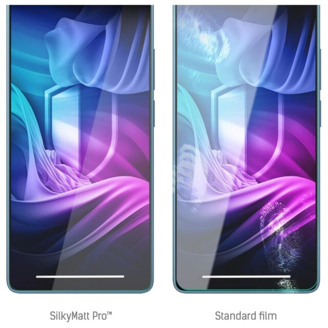 Matte screen protector 3MK Silky Matt Pro for Xiaomi Redmi Note 14s - imagine 2