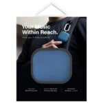 UNIQ case Nexo AirPods 4 + Ear Hooks Silicone pacific blue - imagine 9