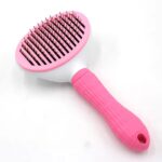 Self-Cleaning Ergonomic Dog and Cat Pet Brush Extralink Pets, Pet Comb pet-815