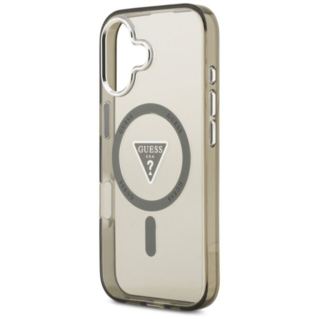 Guess IML Gradient Triangle Logo MagSafe case for iPhone 17 khaki - imagine 6