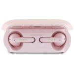 Guess Bluetooth headphones GUTWSC2MCDSP TWS + docking station pink Elongated Metallic Printed - imagine 3