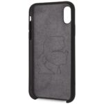 Karl Lagerfeld KLHCPXSLBKS iPhone X/Xs hardcase black Silicone - imagine 4