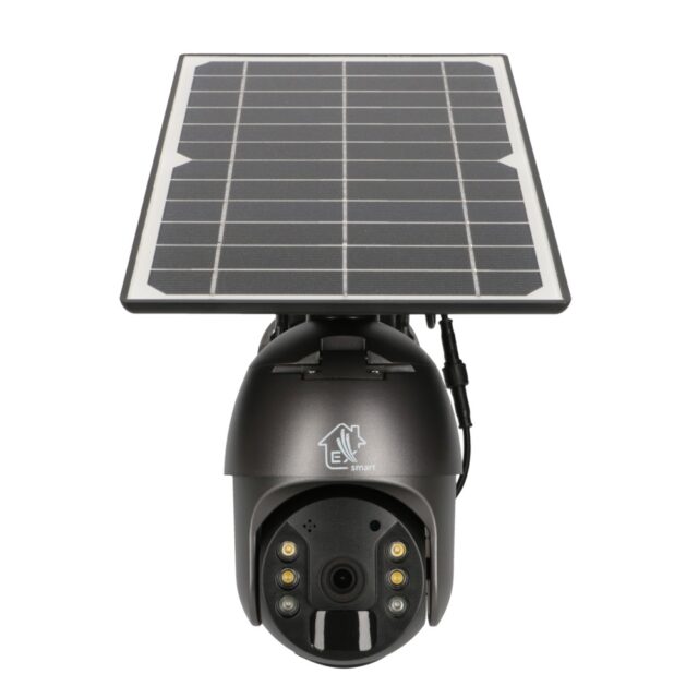 Extralink Mystic 4G PTZ | 3G/4G/LTE camera | with solar panel 8W, 1080p, IP66, 4x 18650 battery, Tuya - imagine 5