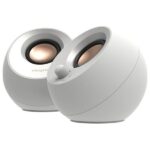 Creative Pebble 2.0 V3 Computer Speakers White Bluetooth 5.0 USB-C - imagine 4