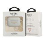 Guess GUAPLSC4EG AirPods Pro cover grey Silicone Charm 4G Collection - imagine 3