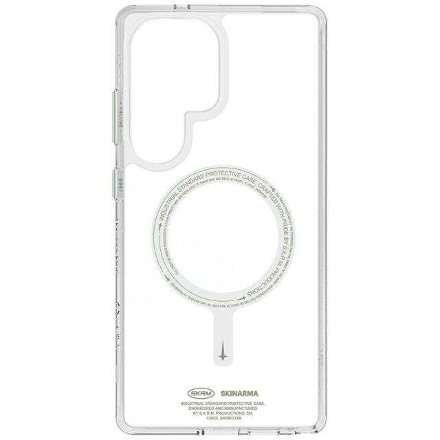 Case Skinarma Saido MagSafe for Samsung   Galaxy S25 Ultra niteglow - imagine 3