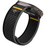 Band Spigen Athlex Air for Apple Watch6/7/8/9/10/11/SE/SE 3/Ultra1/2/3(44/45/46/49mm) black - imagine 7