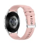 Beline Strap Watch 20mm Grid TextureSilicone Pink /Pink Box