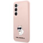 Karl Lagerfeld KLHCS23SSNCHBCP S23 S911 hardcase pink Silicone Choupette - imagine 2