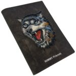 Passport case Nimmy wallet Raptor    Wolf brown - imagine 5