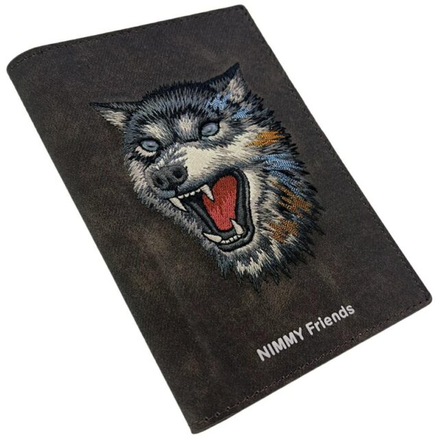 Passport case Nimmy wallet Raptor    Wolf brown - imagine 5