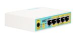 MikroTik hEX PoE lite | Router | RB750UPr2, 5x RJ45 100Mb/s, 1x USB - imagine 5