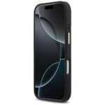 Case Guess Peony Hot Stamp MagSafe for iPhone 17 Pro black - imagine 5