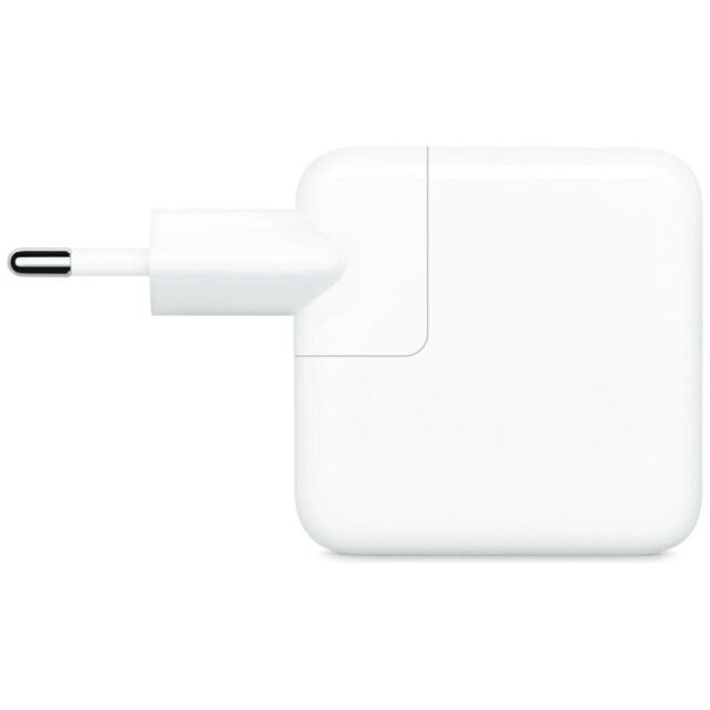 Wall Charger Apple MKU63ZM/A 35W 2x USB-C white - imagine 3