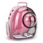 Extralink Pets Cat and Dog Backpack, Transparent Ventilated Carrier Bag for Cats pet-997 - imagine 2