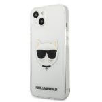 Karl Lagerfeld KLHCP13SCTR iPhone 13 mini 5,4" hardcase transparent Choupette Head - imagine 2